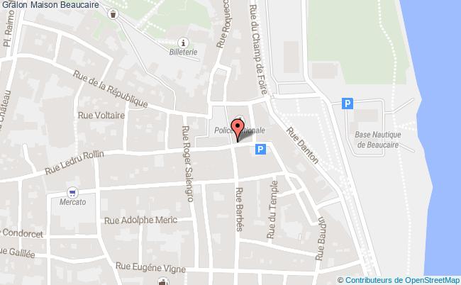 plan Maison Beaucaire Beaucaire