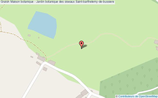 Maison botanique - Jardin botanique des oiseaux