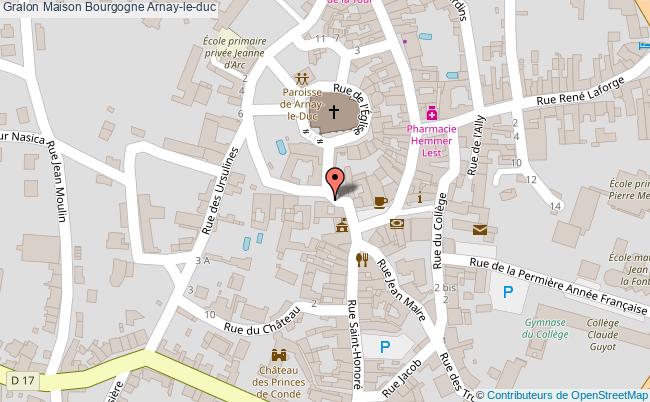 plan Maison Bourgogne Arnay-le-duc Arnay-le-duc