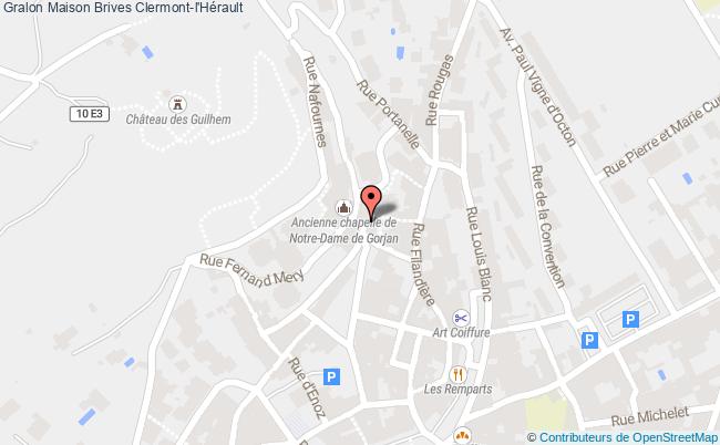 plan Maison Brives Clermont-l'hérault Clermont-l'Hérault