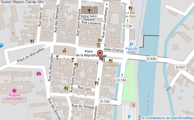 plan Maison Carrée Nay NAY