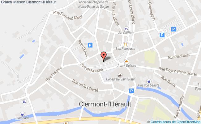 plan Maison Clermont-l'hérault Clermont-l'Hérault