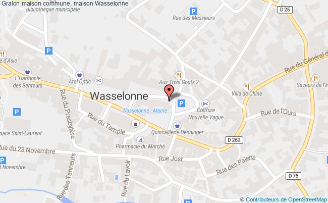 plan Maison Commune, Maison Wasselonne Wasselonne