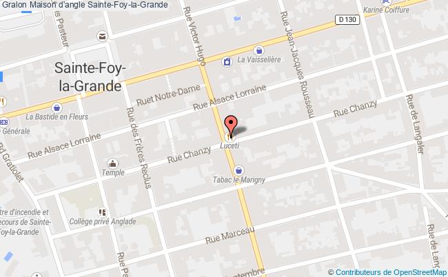 plan Maison D'angle Sainte-foy-la-grande Sainte-Foy-la-Grande