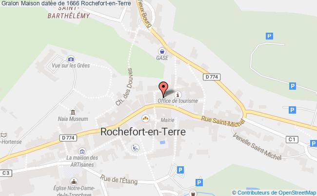 plan Maison Datée De 1666 Rochefort-en-terre Rochefort-en-Terre