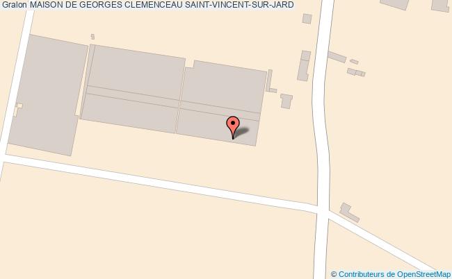 MAISON DE GEORGES CLEMENCEAU