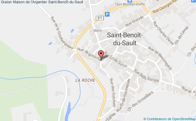 plan Maison De L'argentier Saint-benoît-du-sault Saint-Benoît-du-Sault
