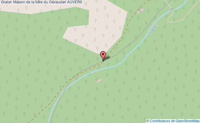plan Maison De La Bête Du Gévaudan Auvers AUVERS