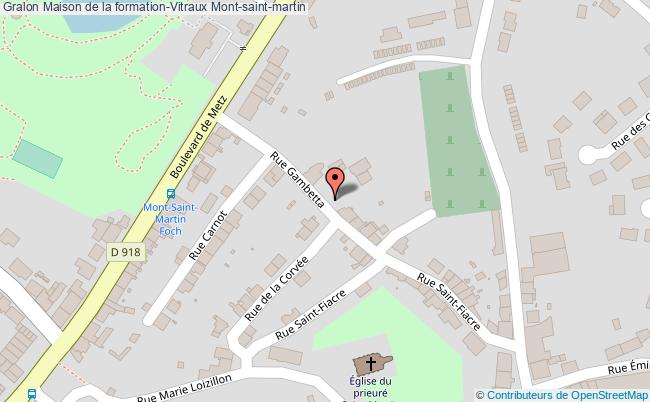 plan Maison De La Formation-vitraux Mont-saint-martin Mont-saint-martin