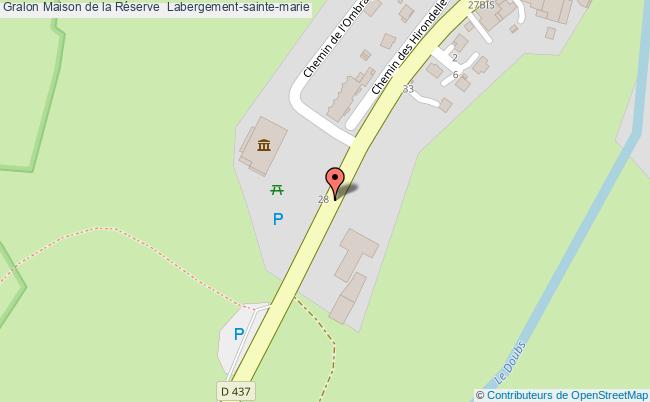 plan Maison De La Réserve  Labergement-sainte-marie Labergement-sainte-marie