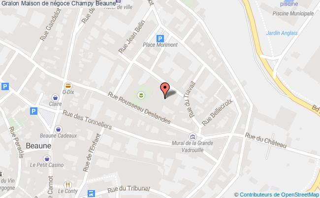 plan Maison De Négoce Champy Beaune Beaune