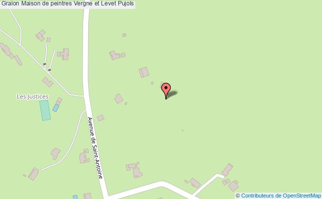 plan Maison De Peintres Vergne Et Levet Pujols Pujols