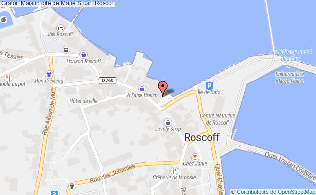 plan Maison Dite De Marie Stuart Roscoff Roscoff