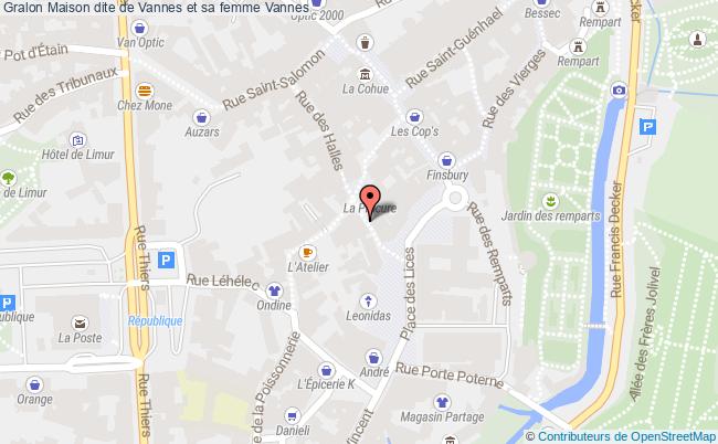 plan Maison Dite De Vannes Et Sa Femme Vannes Vannes