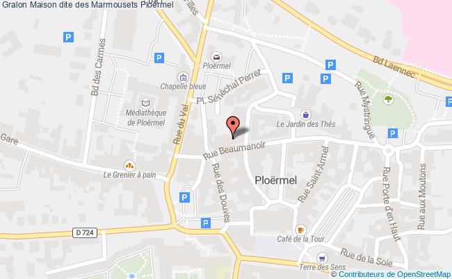 plan Maison Dite Des Marmousets Ploërmel Ploërmel