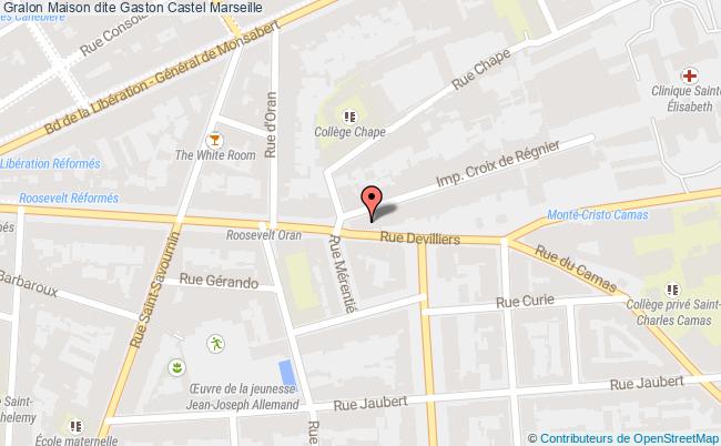 plan Maison Dite Gaston Castel Marseille Marseille