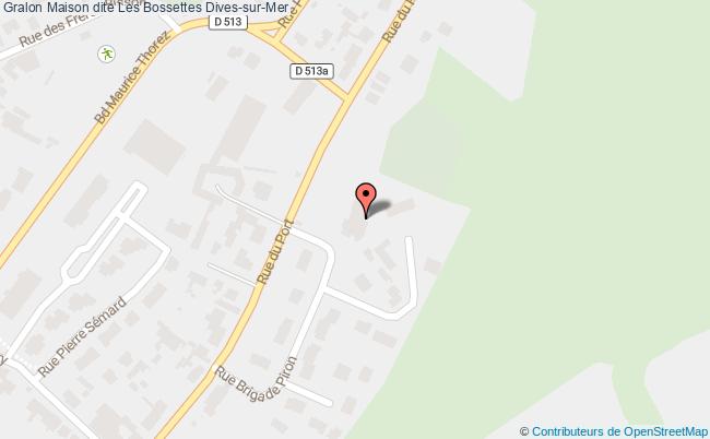 plan Maison Dite Les Bossettes Dives-sur-mer Dives-sur-Mer