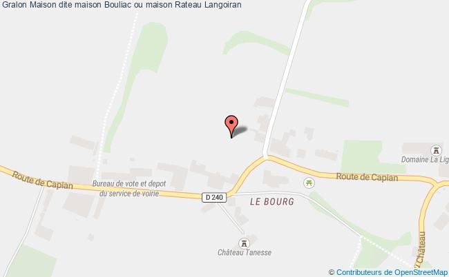 plan Maison Dite Maison Bouliac Ou Maison Rateau Langoiran Langoiran