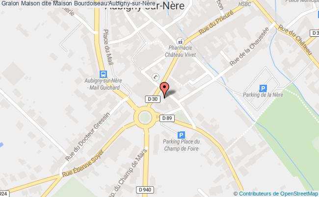 plan Maison Dite Maison Bourdoiseau Aubigny-sur-nère Aubigny-sur-Nère