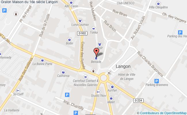 plan Maison Du 16e Siècle Langon Langon