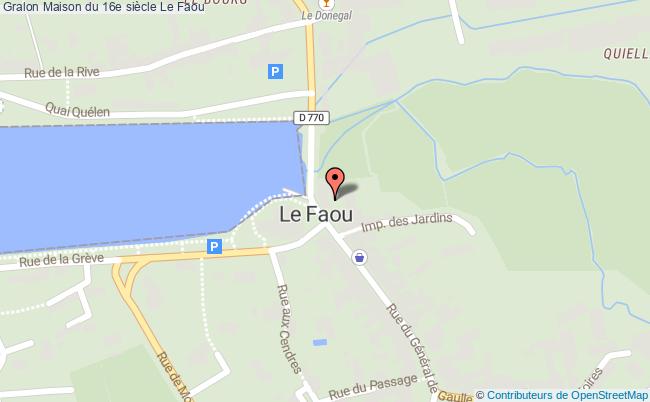 plan Maison Du 16e Siècle Le Faou Le Faou