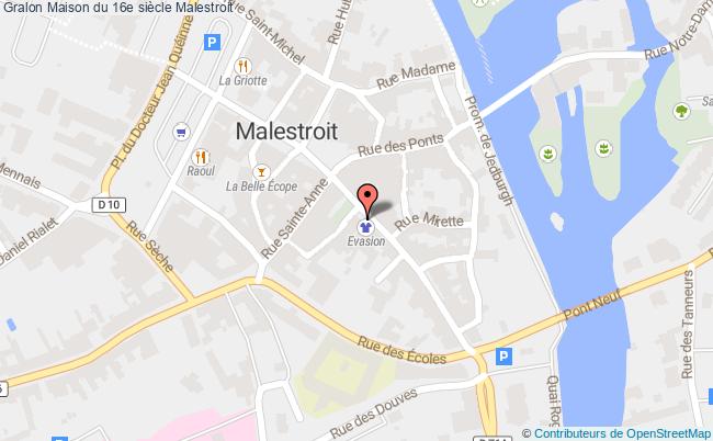 plan Maison Du 16e Siècle Malestroit Malestroit