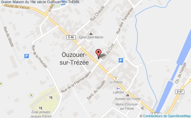 plan Maison Du 16e Siècle Ouzouer-sur-trézée Ouzouer-sur-Trézée