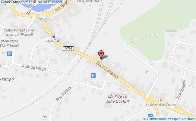 plan Maison Du 16e Siècle Plancoët Plancoët