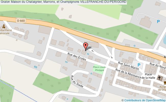 Maison du Chataignier, Marrons, et Champignons