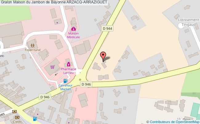 plan Maison Du Jambon De Bayonne Arzacq-arraziguet ARZACQ-ARRAZIGUET