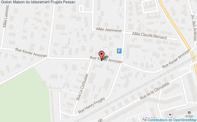 Maison du lotissement Frugès