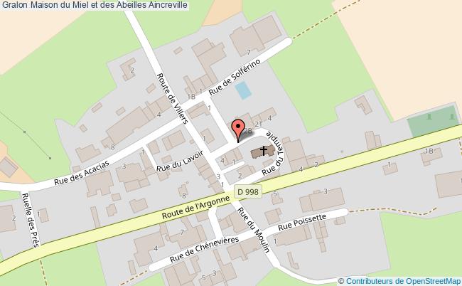 plan Maison Du Miel Et Des Abeilles Aincreville Aincreville