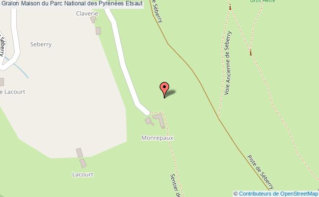 plan Maison Du Parc National Des Pyrénées Etsaut Etsaut