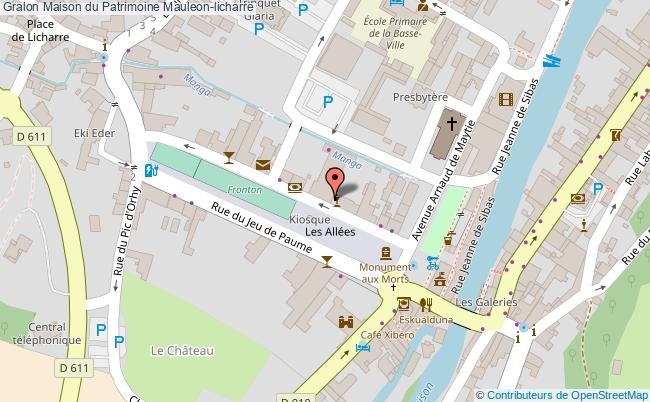 plan Maison Du Patrimoine Mauleon-licharre Mauleon-licharre