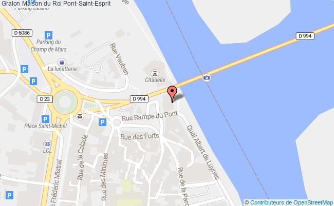 plan Maison Du Roi Pont-saint-esprit Pont-Saint-Esprit