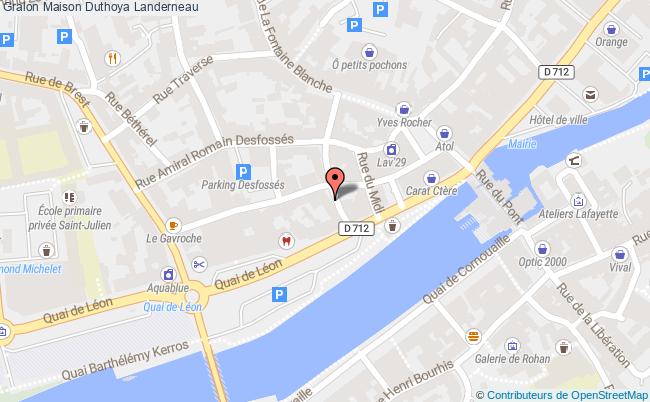 plan Maison Duthoya Landerneau Landerneau