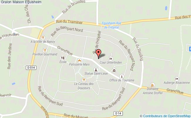 plan Maison Eguisheim Eguisheim