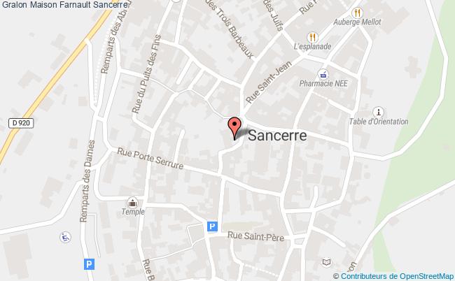 plan Maison Farnault Sancerre Sancerre