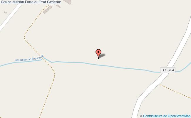 plan Maison Forte Du Prat Generac Generac