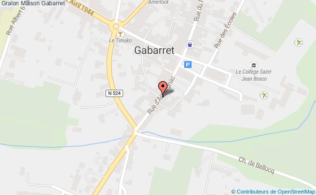 plan Maison Gabarret Gabarret