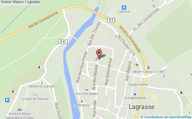 plan Maison Lagrasse Lagrasse