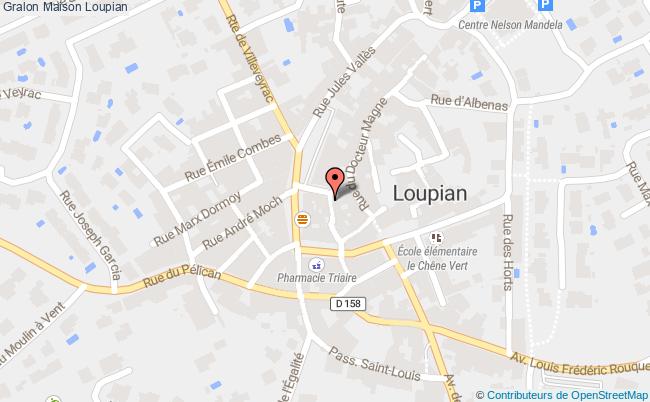 plan Maison Loupian Loupian