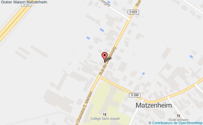 plan Maison Matzenheim Matzenheim