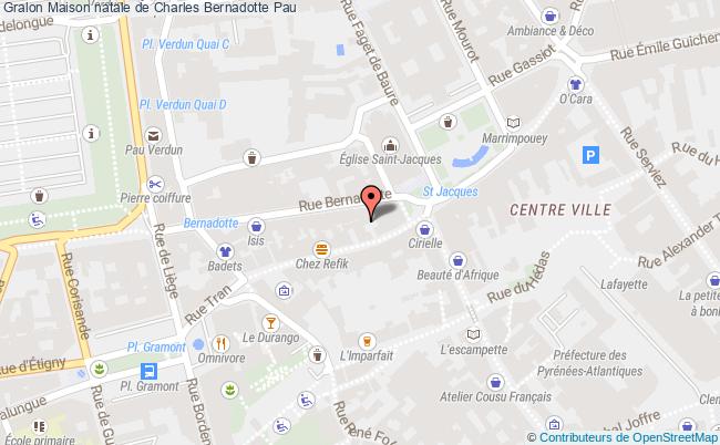 plan Maison Natale De Charles Bernadotte Pau Pau