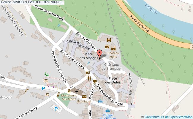 plan Maison Payrol Bruniquel BRUNIQUEL