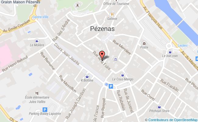 plan Maison Pézenas Pézenas