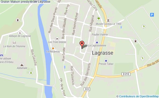 plan Maison Presbytérale Lagrasse Lagrasse