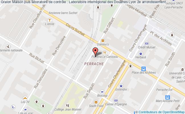 plan Maison Puis Laboratoire De Contrôle : Laboratoire Interrégional Des Douanes Lyon 2e Arrondissement Lyon 2e arrondissement