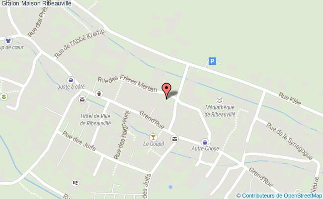 plan Maison Ribeauvillé Ribeauvillé