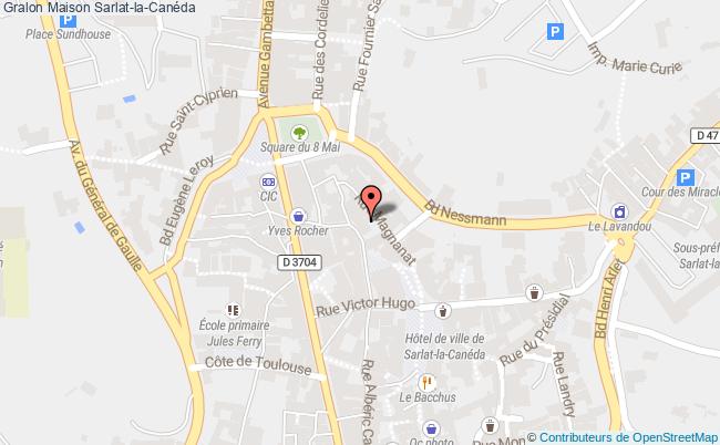 plan Maison Sarlat-la-canéda Sarlat-la-Canéda